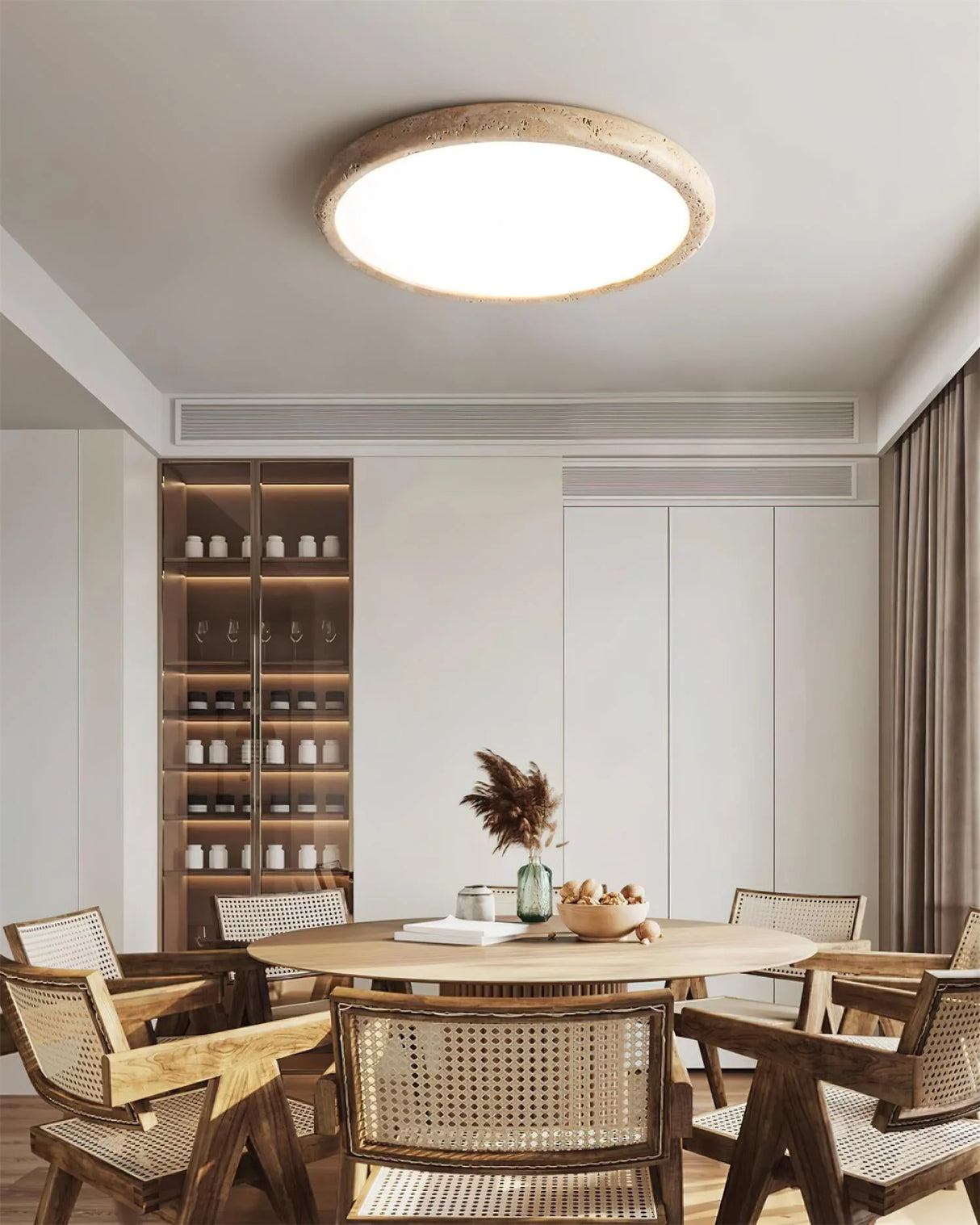 Travertine Kleine Ceiling Light