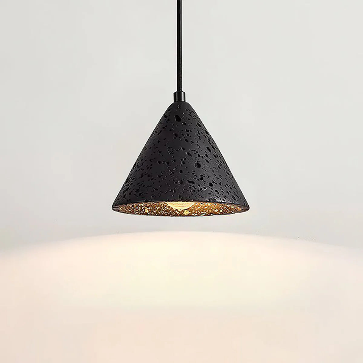 Travertine Terra Halo Pendant Light