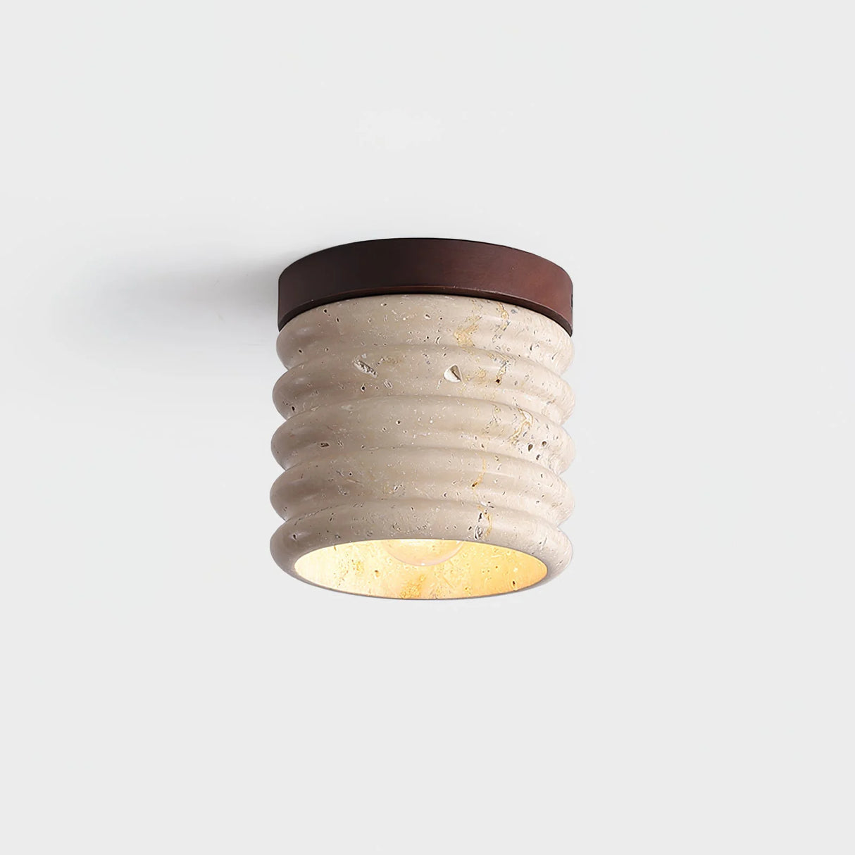 Travertine Vaarnii Ceiling Lamp