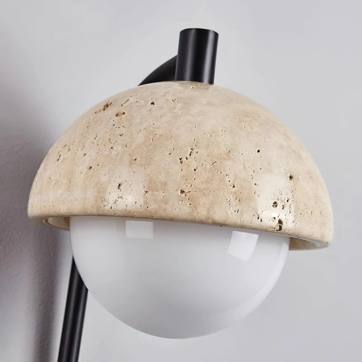 Travertine Wella Wall Lamp