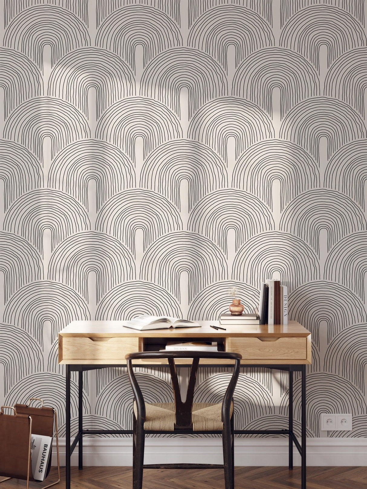 Arch Trendy Minimalist Wallpaper