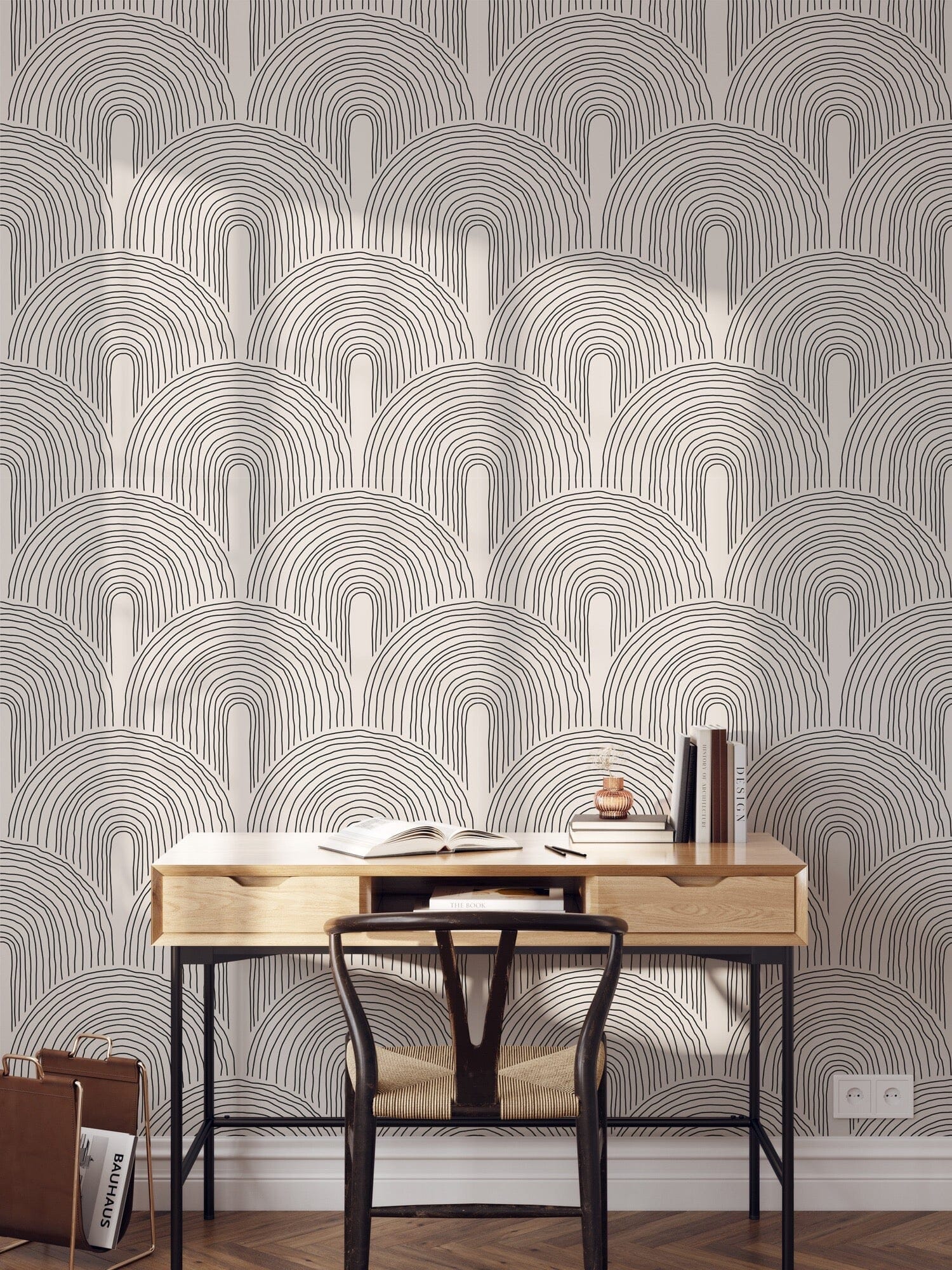 Arch Trendy Minimalist Wallpaper