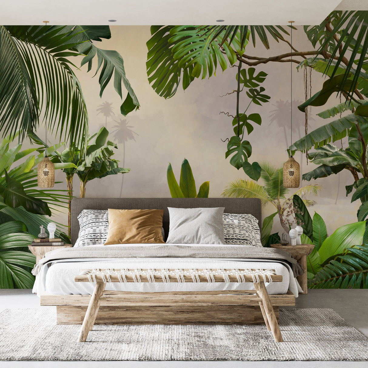 Mural Rainforest Wallpaper - Mangrove Forest Wallpaper