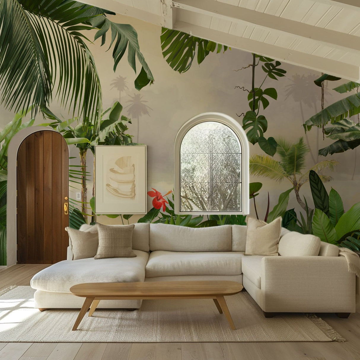 Mural Rainforest Wallpaper - Mangrove Forest Wallpaper