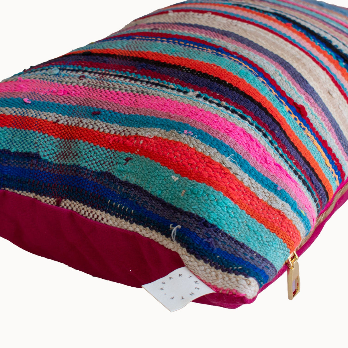 Dorothy Reversible Moroccan Textile Lumbar Pillow