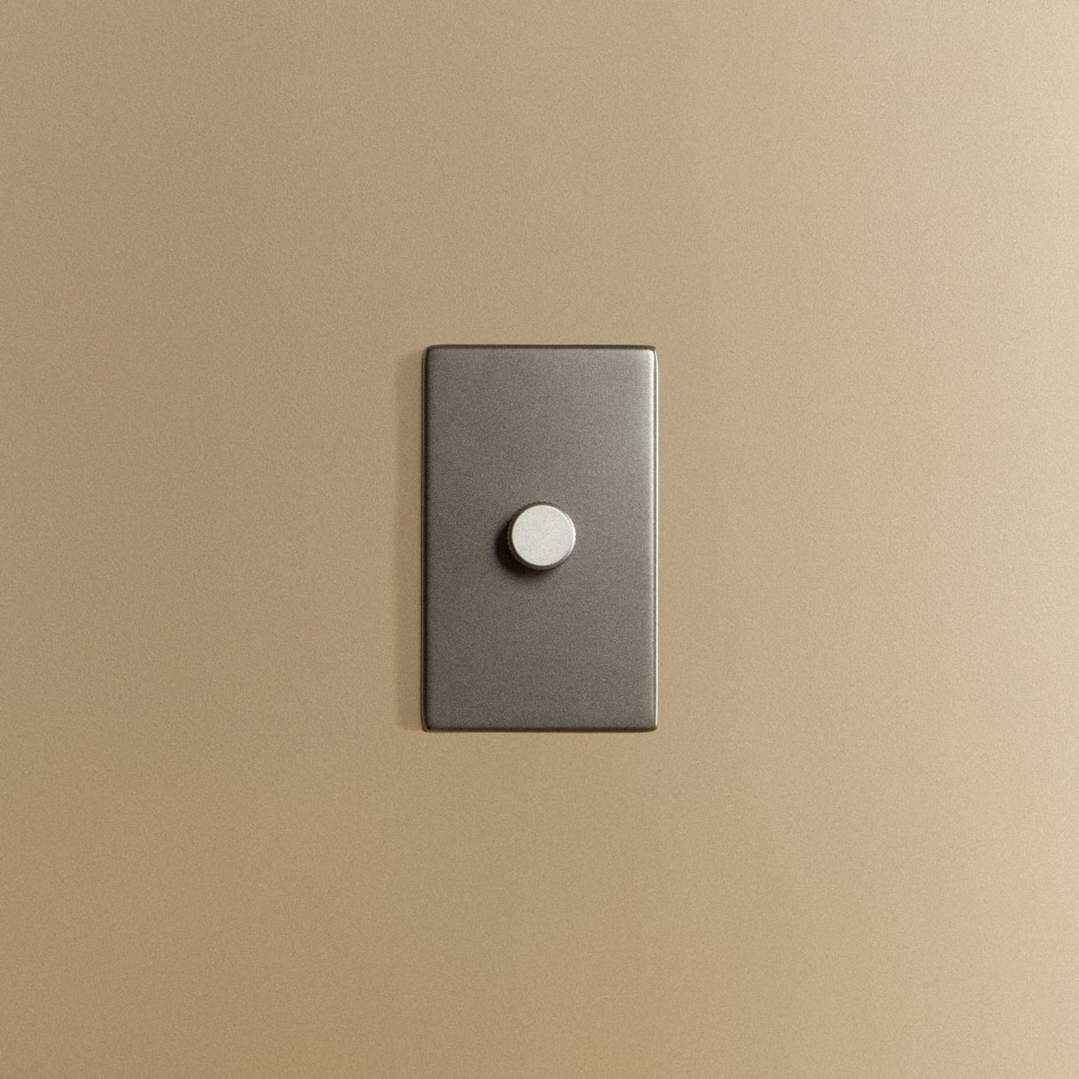 Single Rotary Wall Dimmer in Graphite