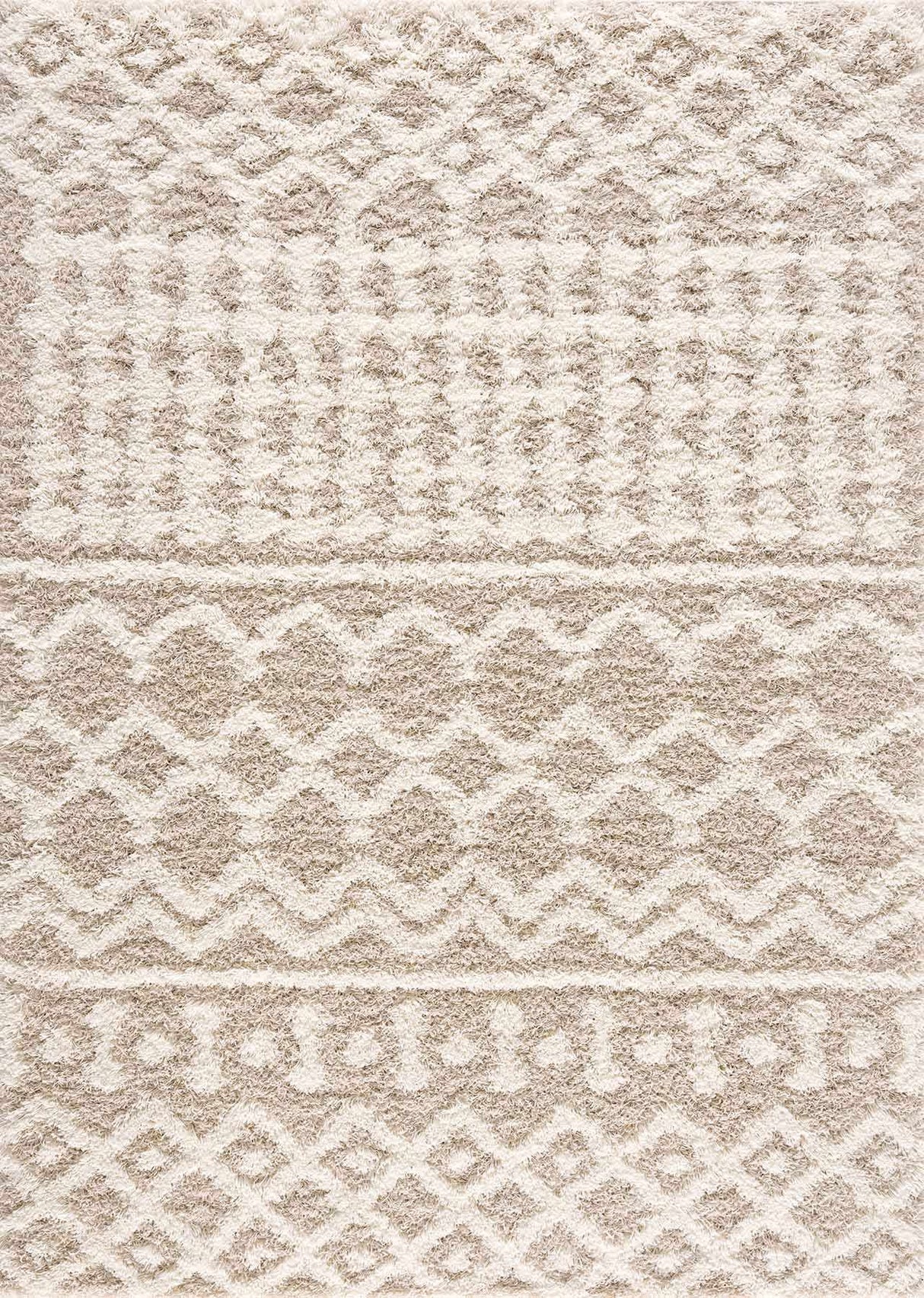 Prompton Cream Plush Area Rug
