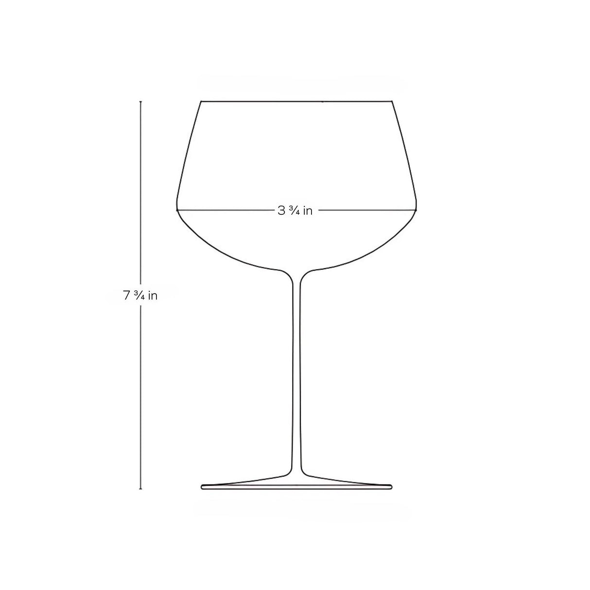 Stem Zero Full Bodied White Wine Glass