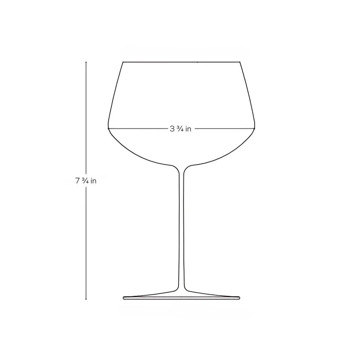 Stem Zero Full Bodied White Wine Glass