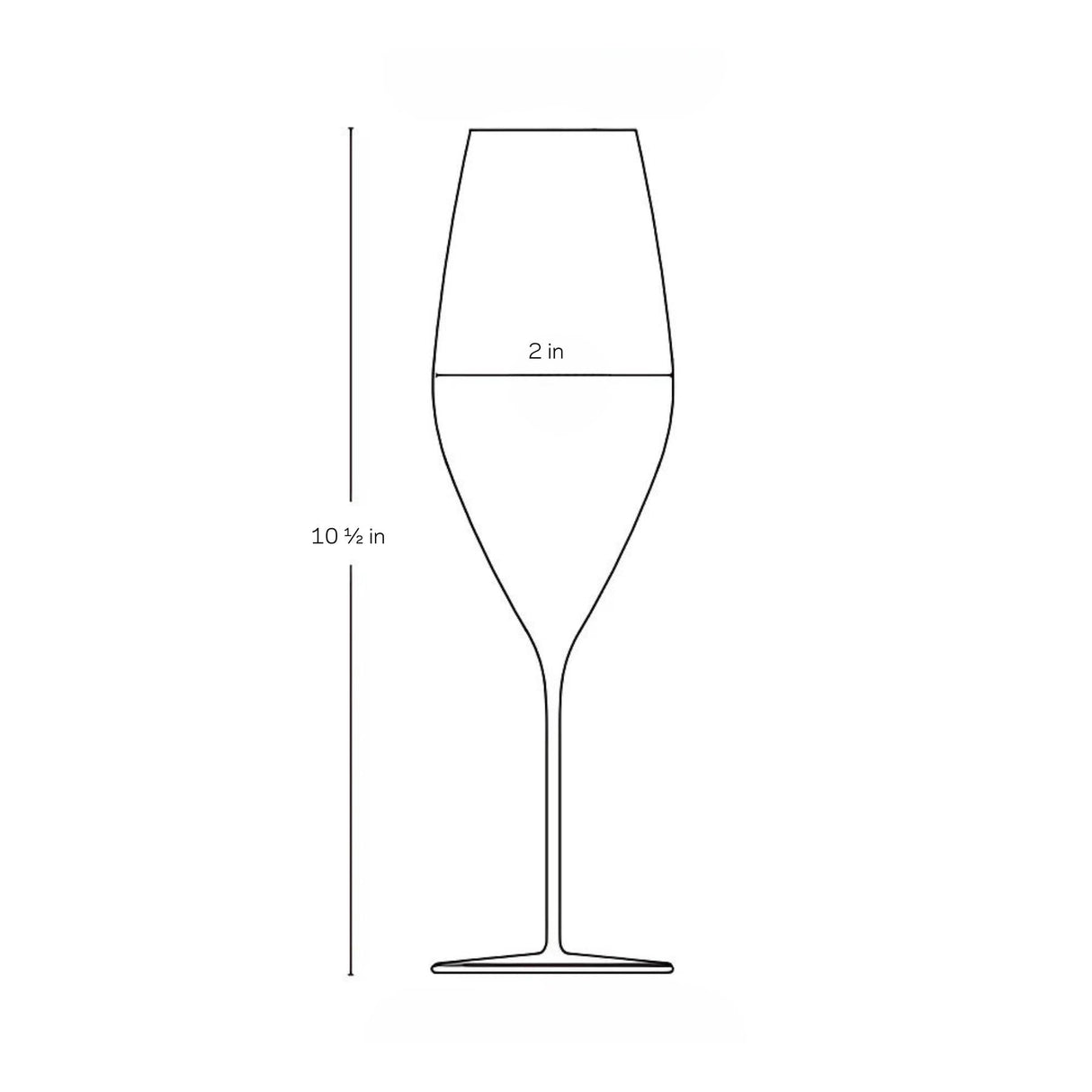 Stem Zero Grace Sparkling Wine Glass