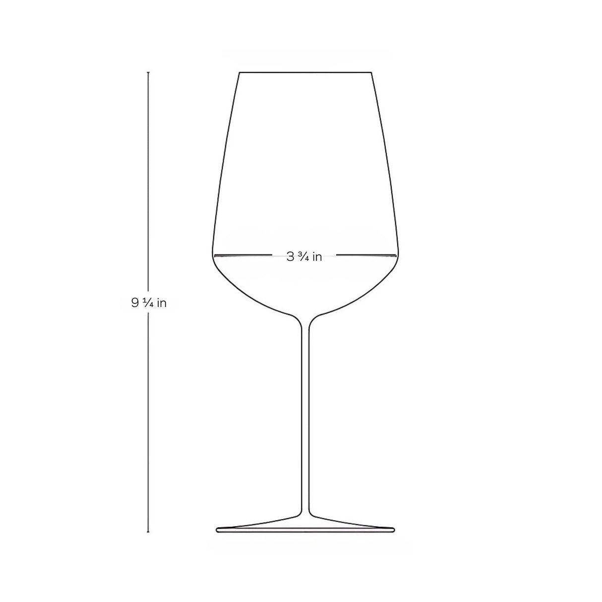 Stem Zero Powerful Red Wine Glass