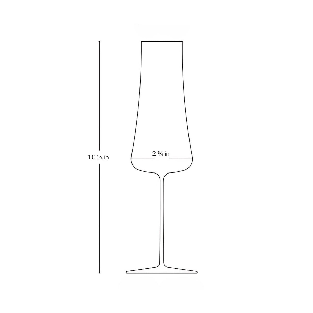 Stem Zero Volcano Champagne Glass