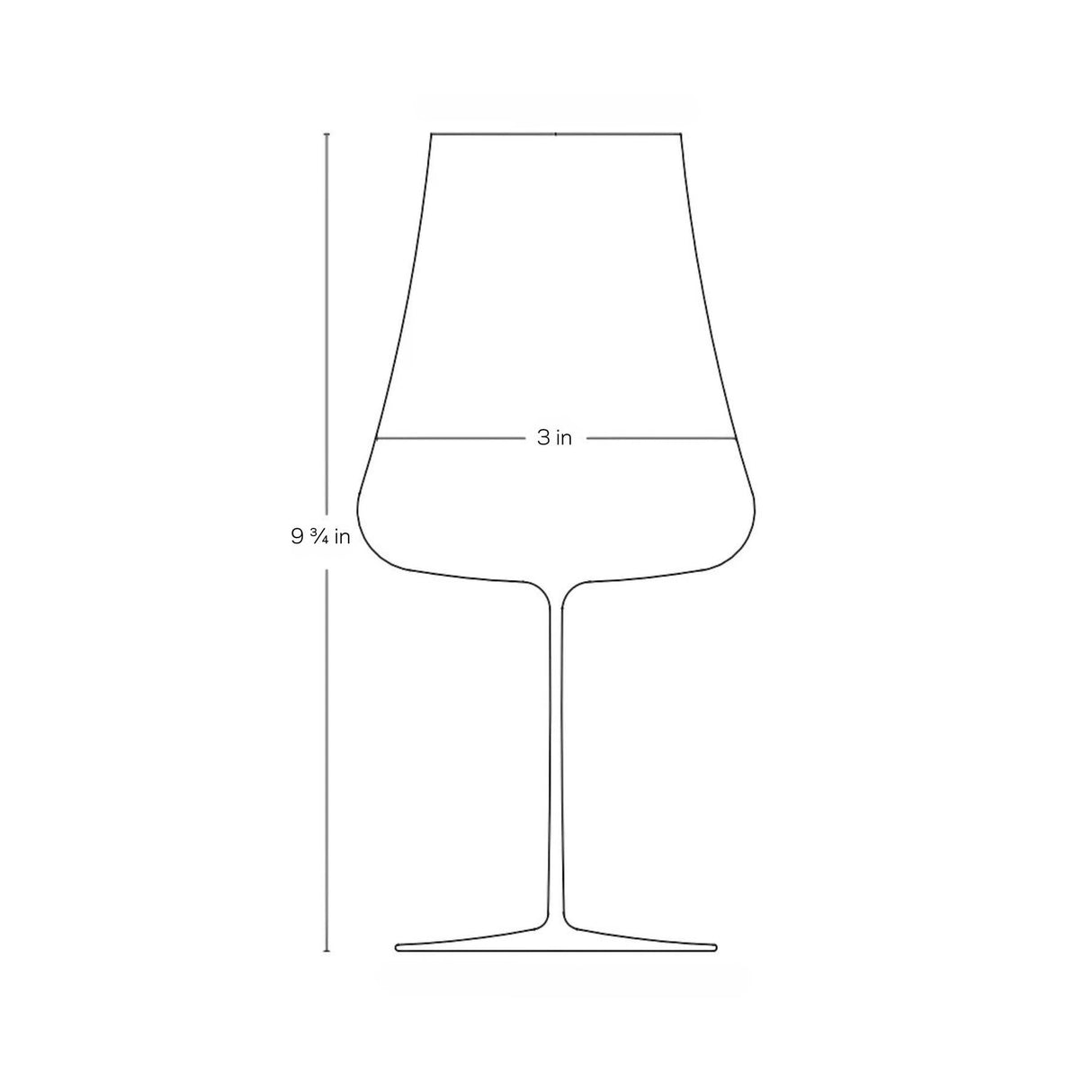 Stem Zero Volcano Red Wine Glass