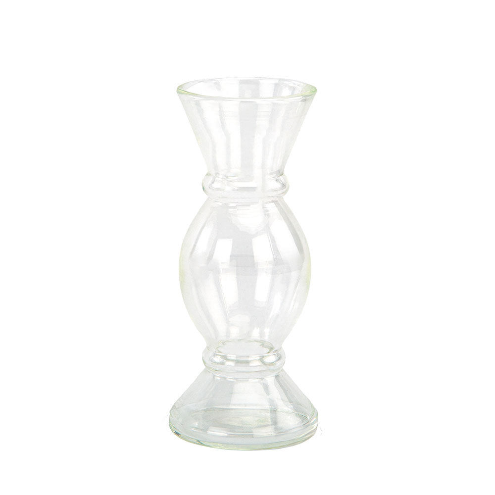 Etched Borosilicate Glass Bud Vases