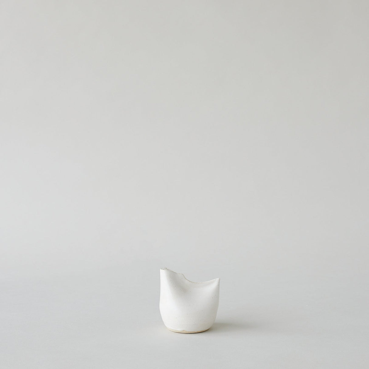 Bird Vase, White