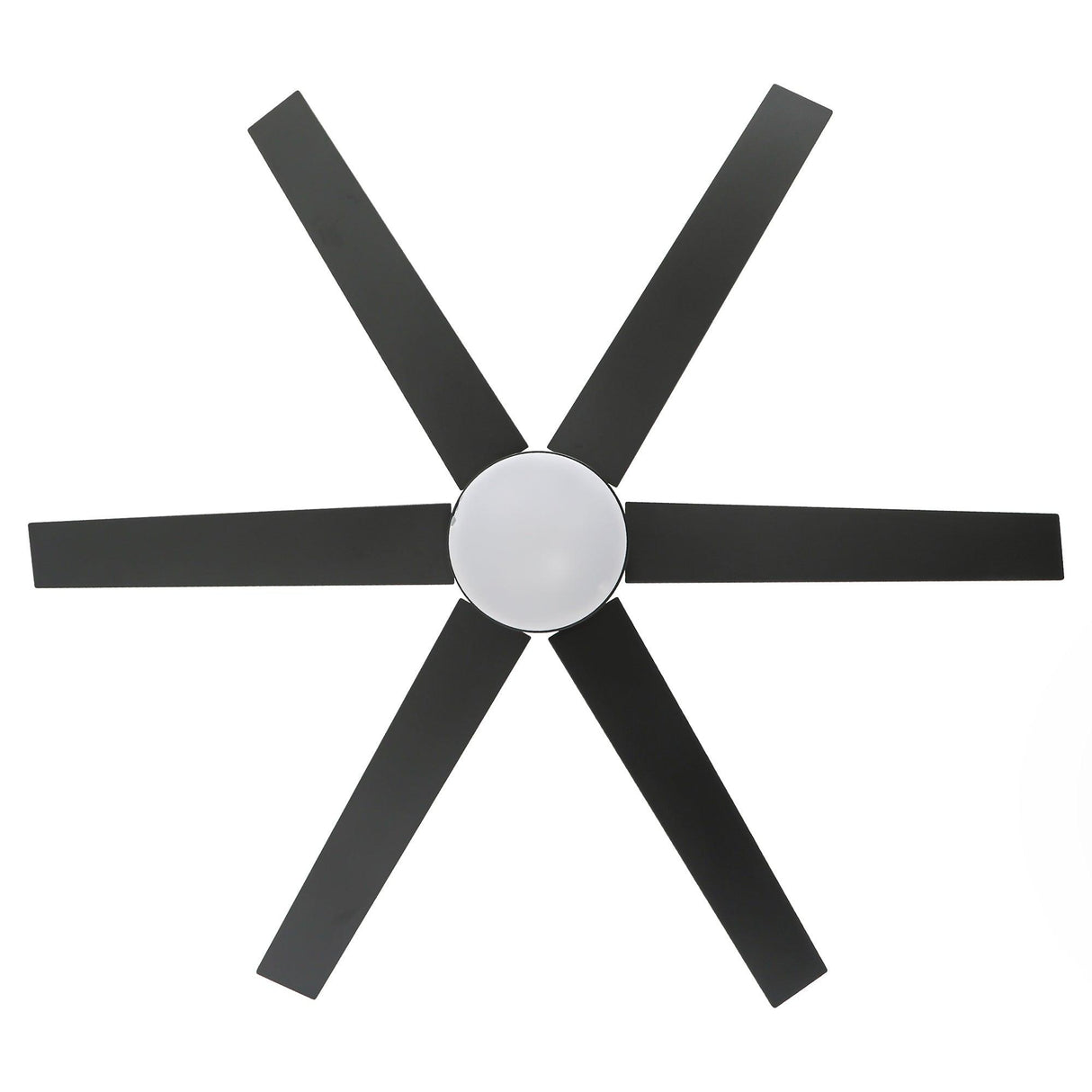 60" Volga DC Motor 6 Blades Modern Downrod Mount Ceiling Fan with Remote Control