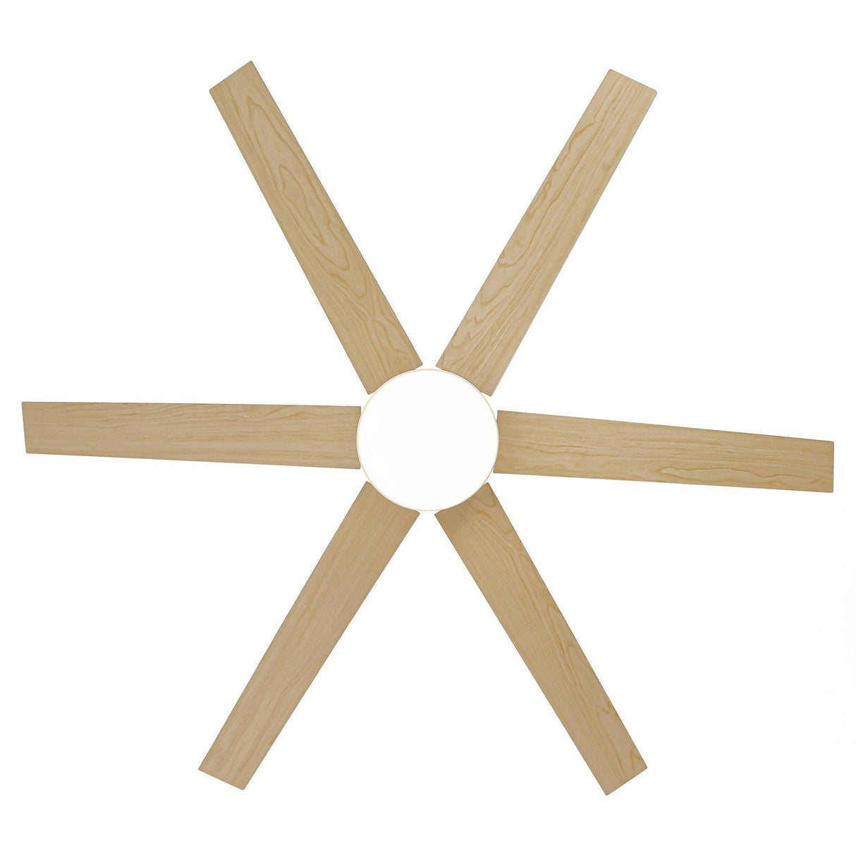 60" Volga DC Motor 6 Blades Modern Downrod Mount Ceiling Fan with Remote Control