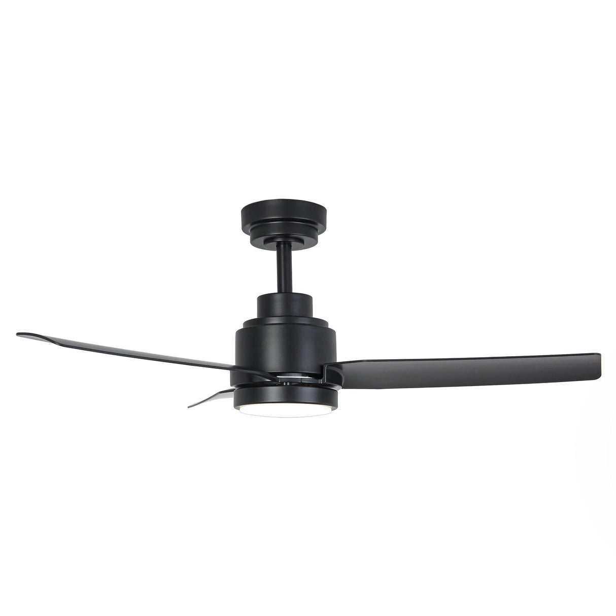 Vaczon 42 Inch DC Motor Modern Downrod Ceiling Fan with LED Light and Remote Control