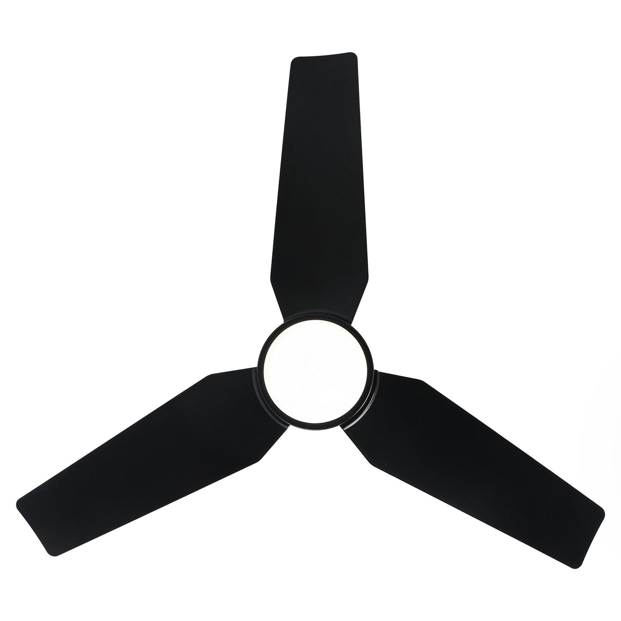 Vaczon 42 Inch DC Motor Modern Downrod Ceiling Fan with LED Light and Remote Control