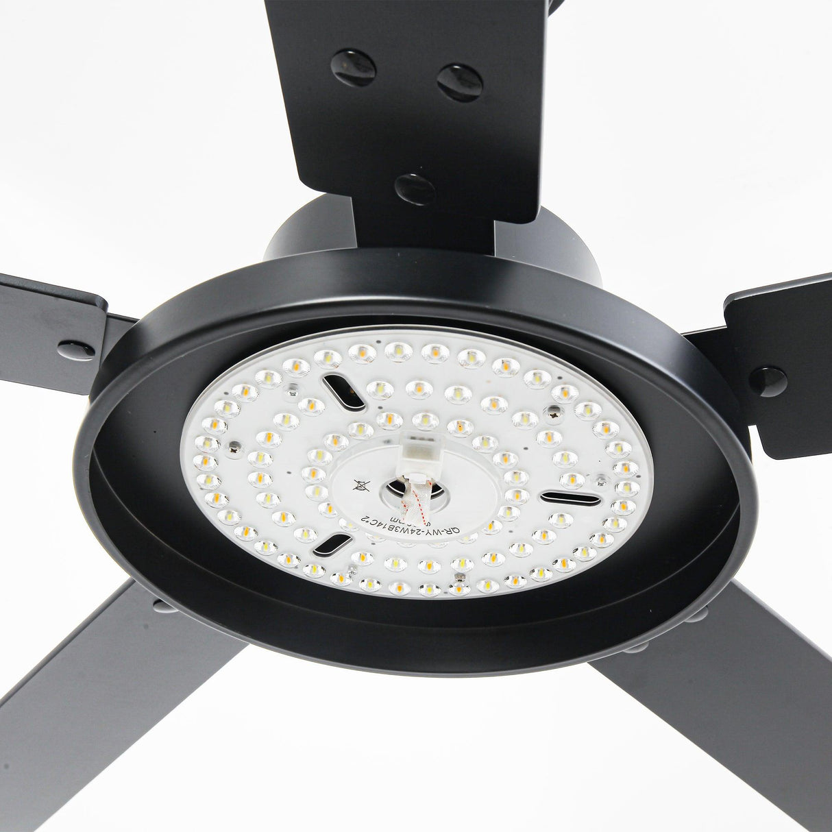 Vaczon 52 Inch 5 Blades DC Motor Modern Downrod Ceiling Fan with LED Light and Remote Control