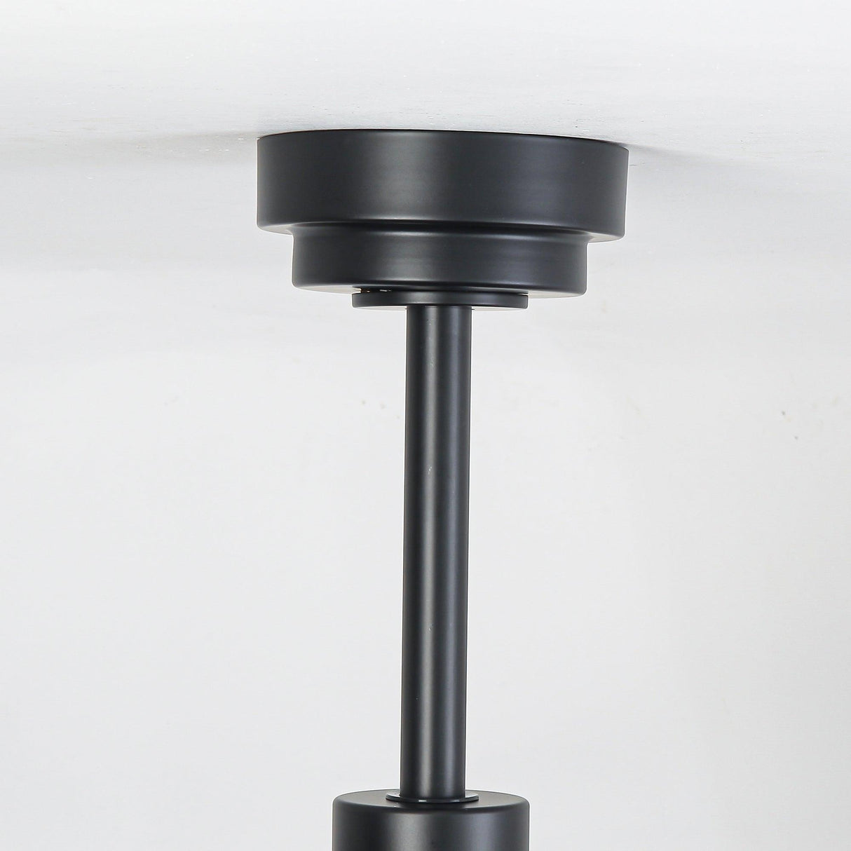 Vaczon 52 Inch 5 Blades DC Motor Modern Downrod Ceiling Fan with LED Light and Remote Control