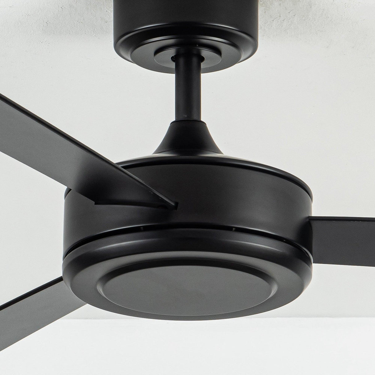 52" Midtown Industrial DC Motor Downrod Mount Reversible Ceiling Fan With Remote Control