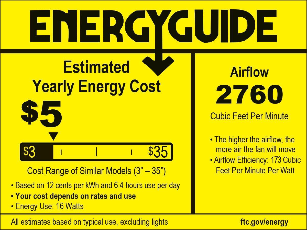 Vaczon 52" DC Motor Ceiling Fan with LED Lighting and Remote Control