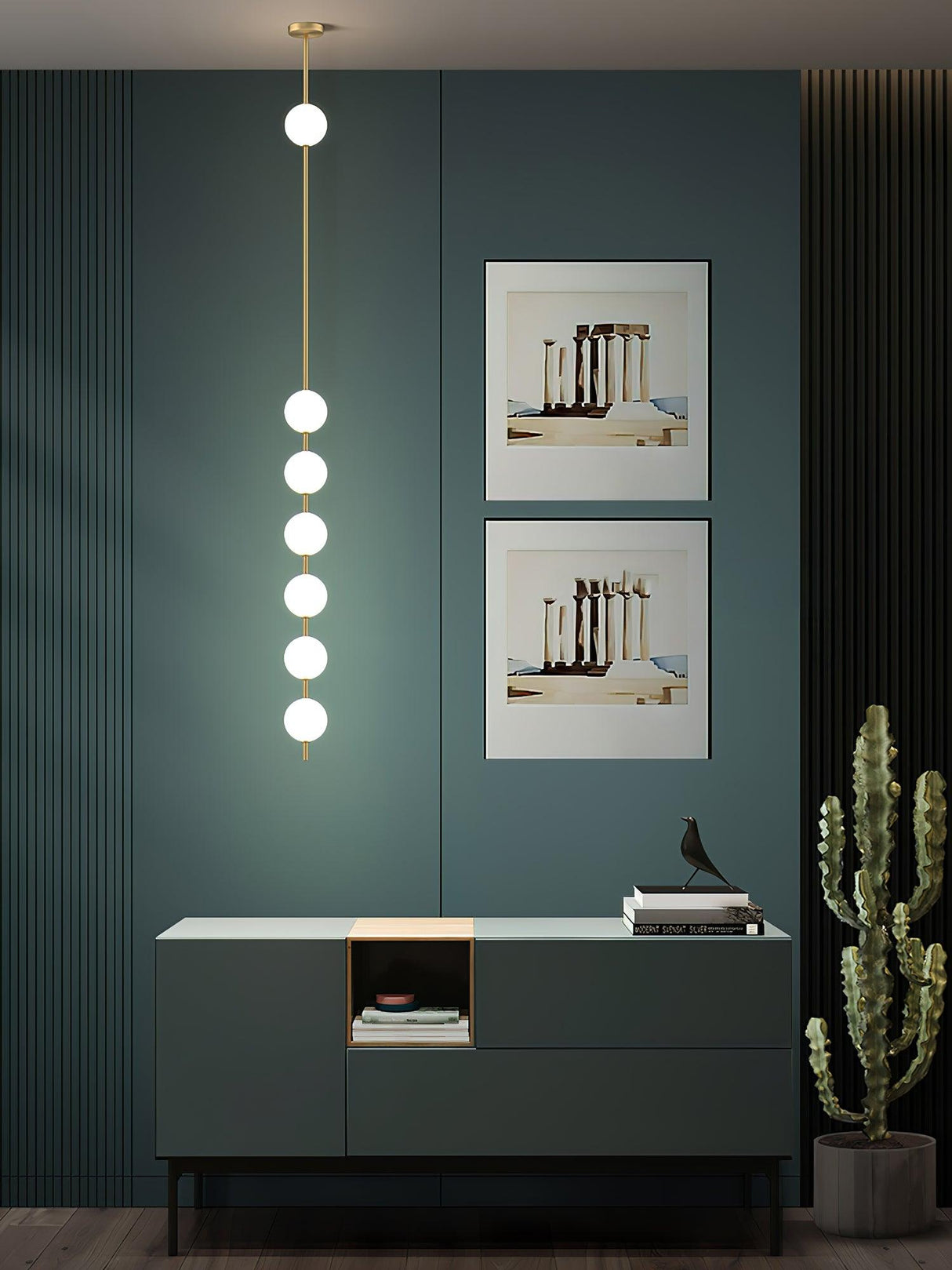 Vertical Balls Pendant Lamp