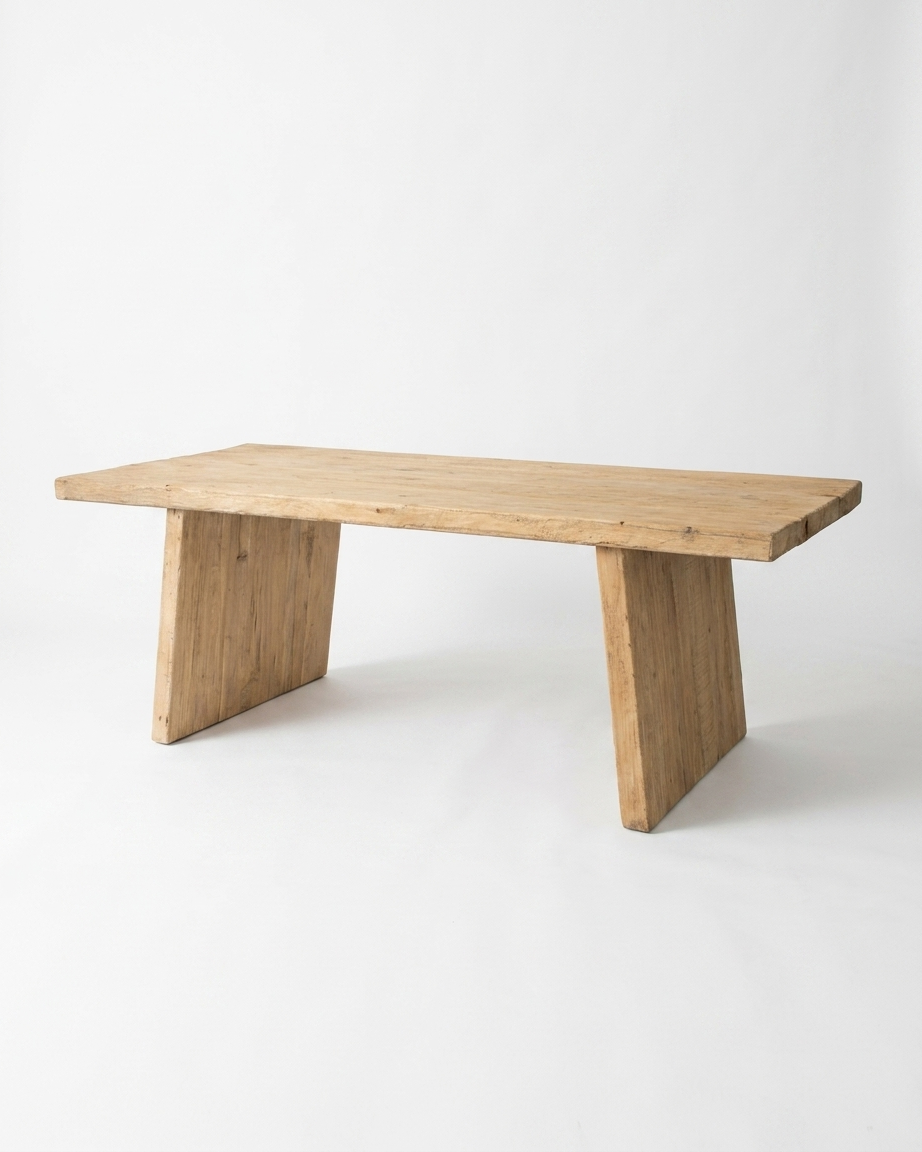 Vintage Elm Dining Table
