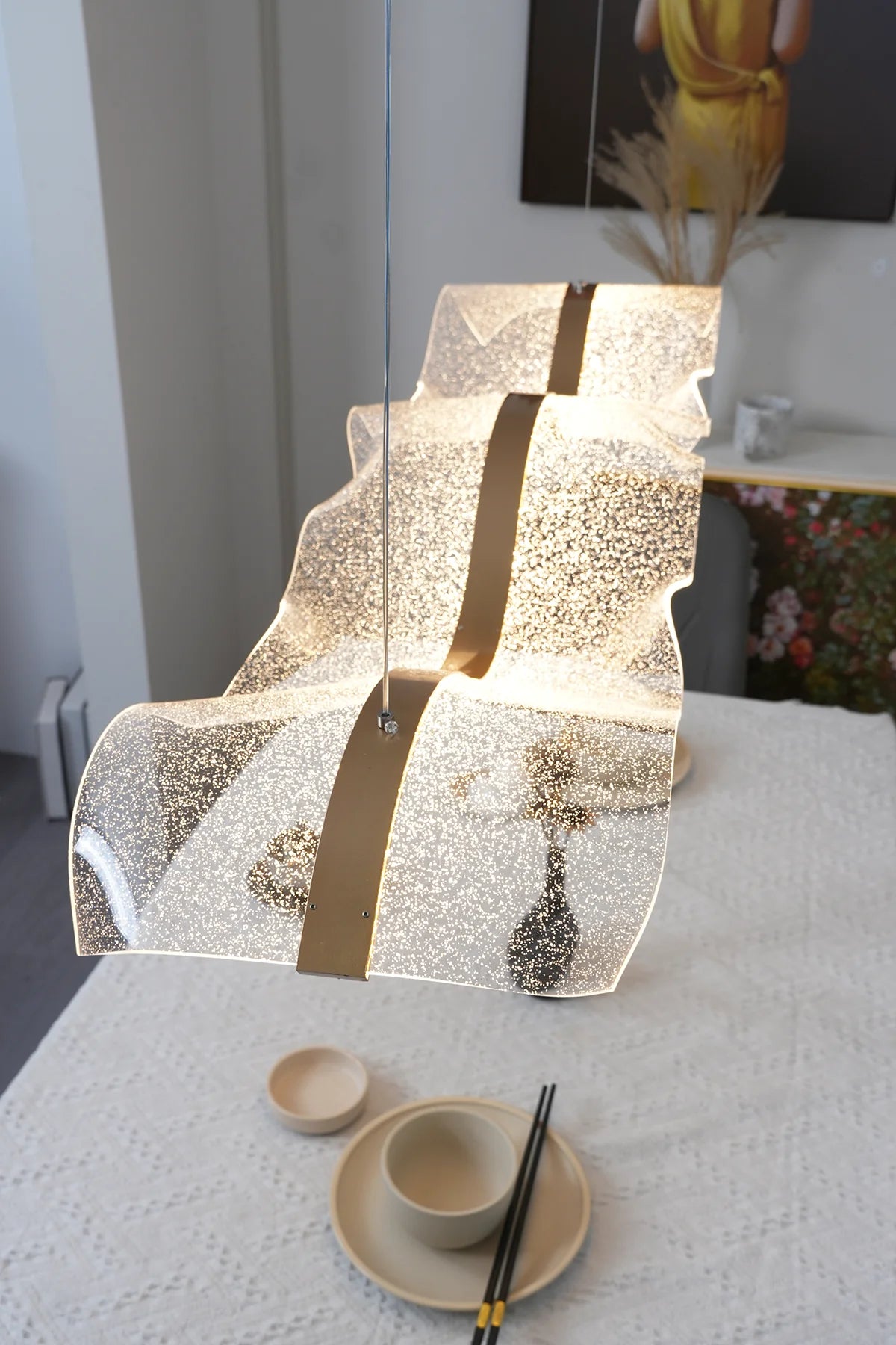 Water Ripple Pendant Light