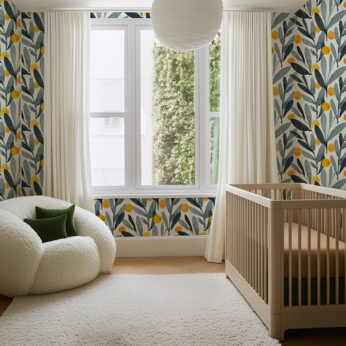 Peach Tree Wallpaper