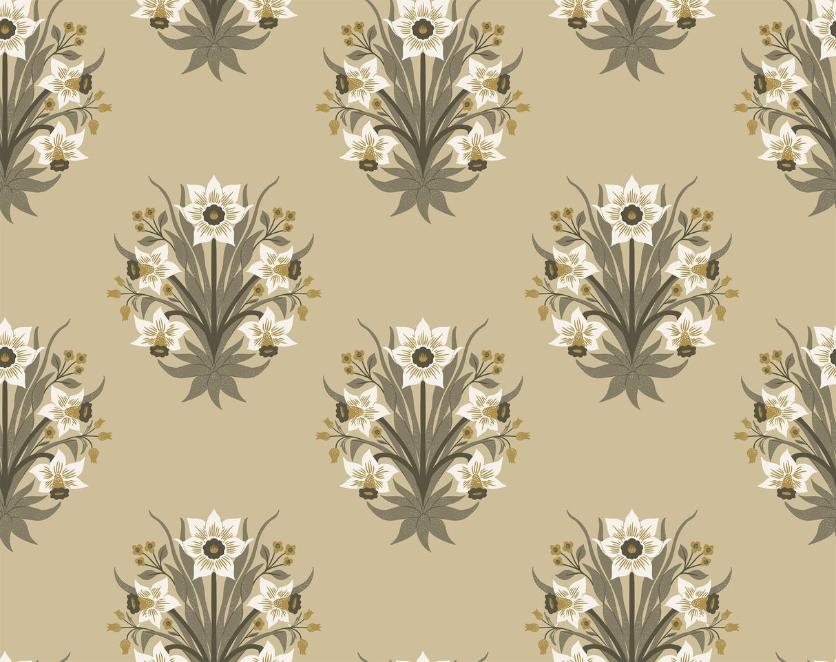 Elegant Daffodils Wallpaper - Exclusive Luxe