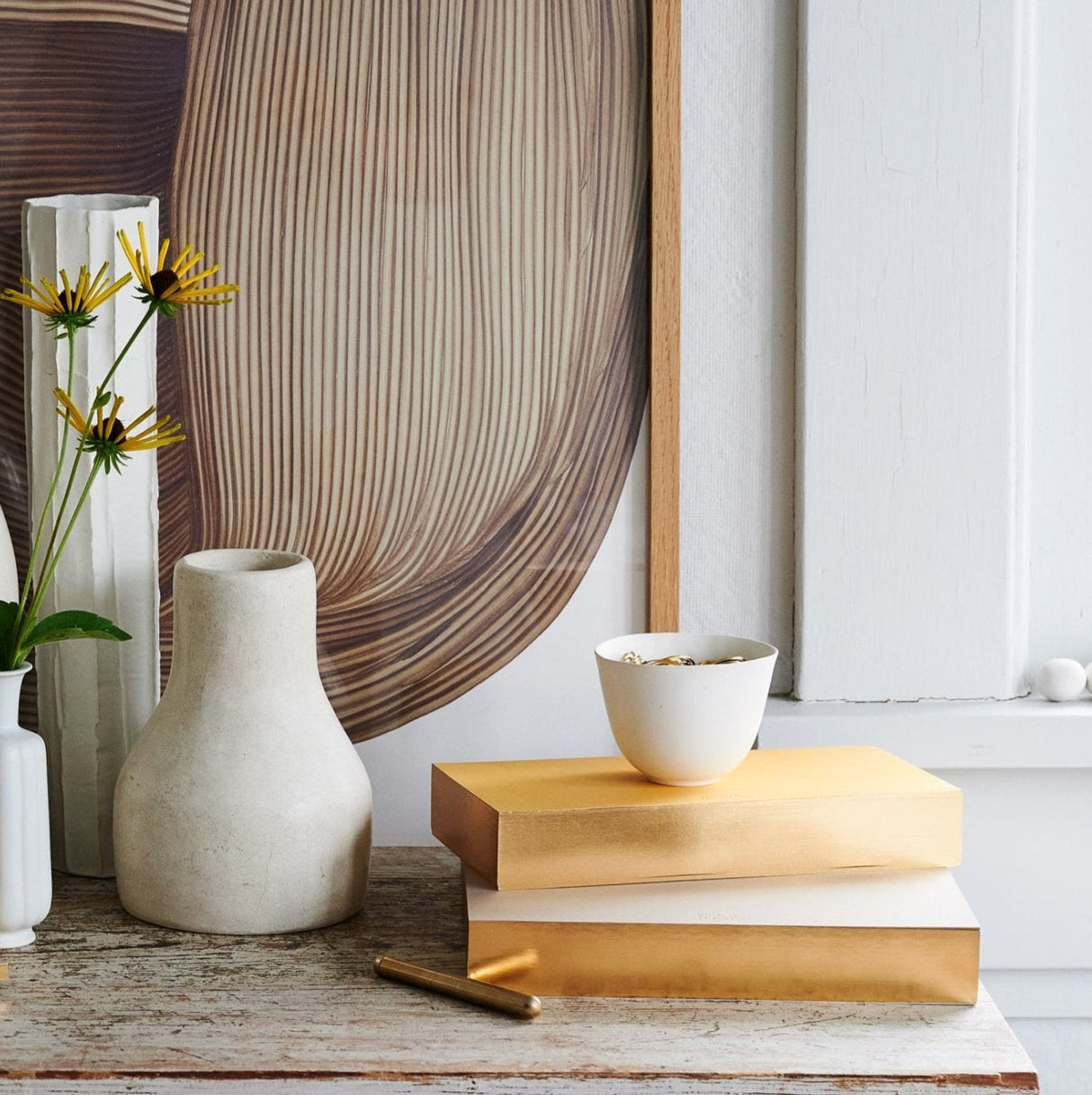 Colorpads: Yellow with gold edging