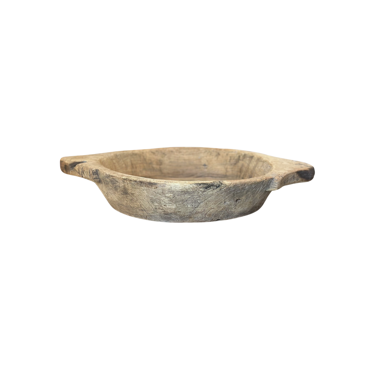 Wood Two Handle Parat - Large