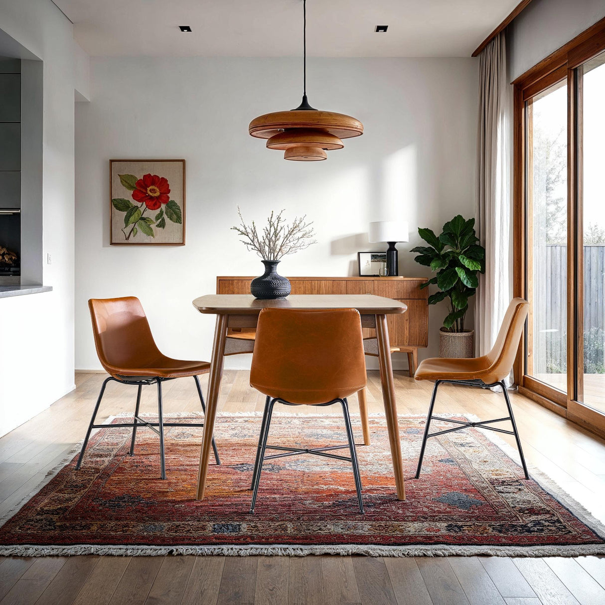 Xuma Urban Industrial Faux Leather Seating Collection (Dining Chair or Counter Stool), Set of 2