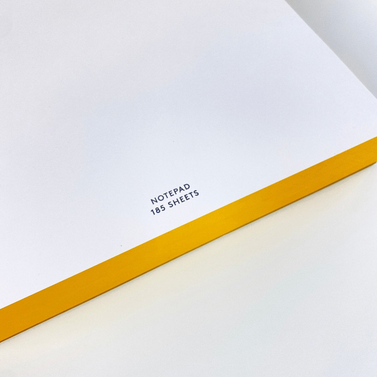 Color-edged Pads: Matte Yellow, 3 sizes