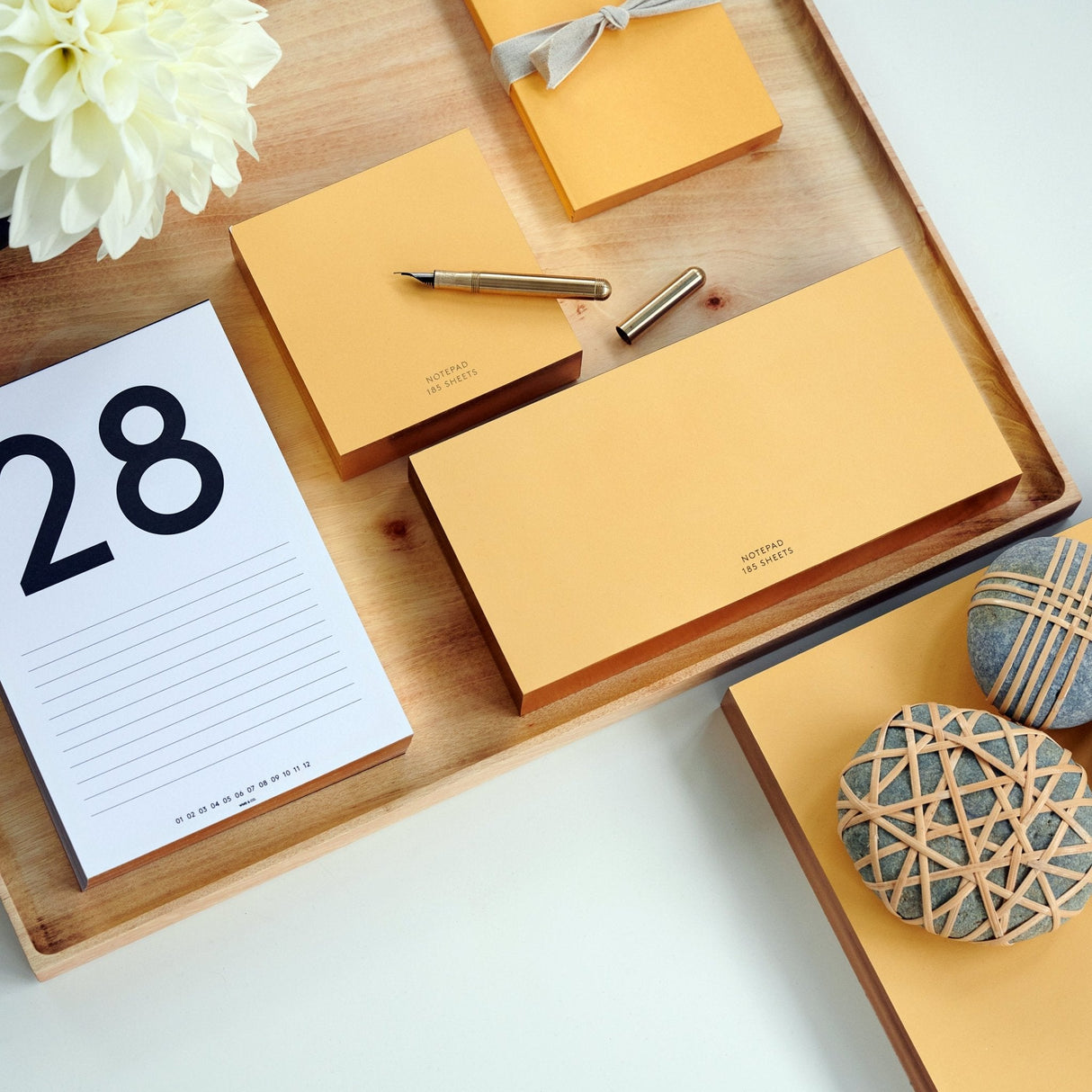 Colorpads: Yellow with gold edging