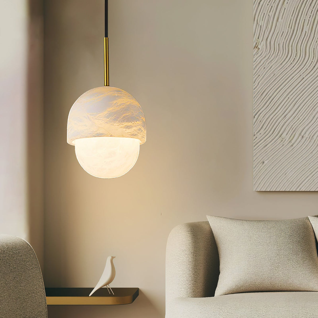 Yoko Alabaster Pendant Light