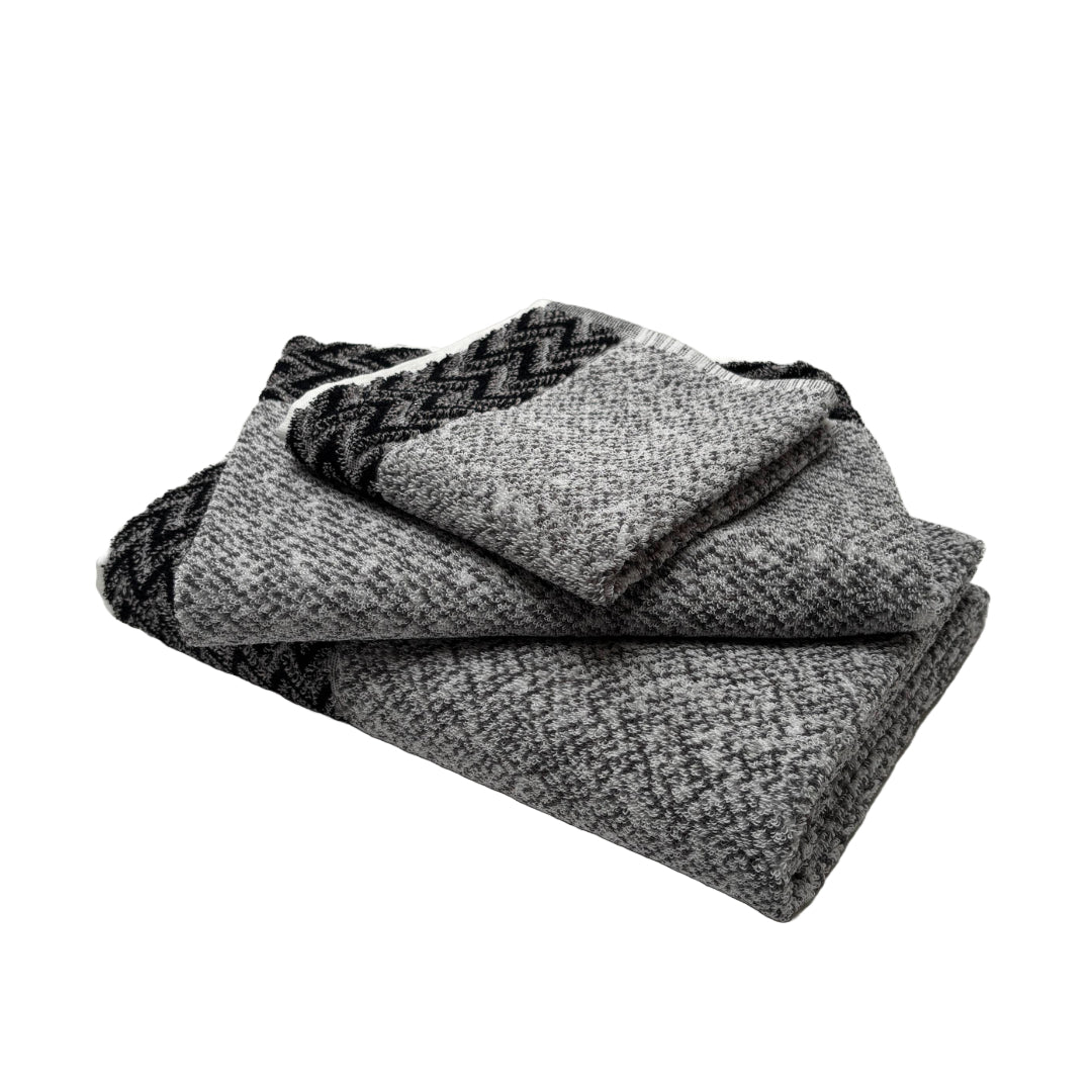 Zig Zag Tweed Fume Melange