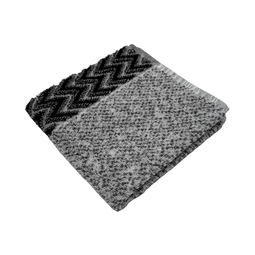 Zig Zag Tweed Fume Melange