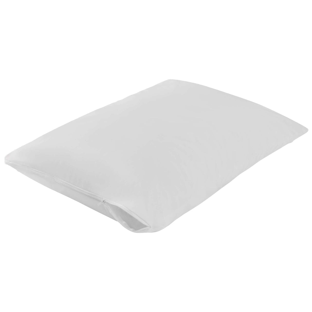Bargoose CleanAir® Allergy Relief Pillow Protector - Zippered Pillow Encasement For Dust Mites, Sweat, Spills