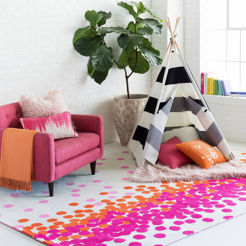 Altenfelden Bright Orange Throw