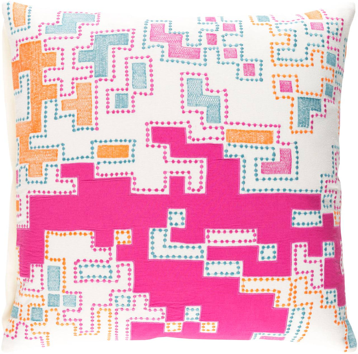 Longirod Bright Purple Pillow Cover