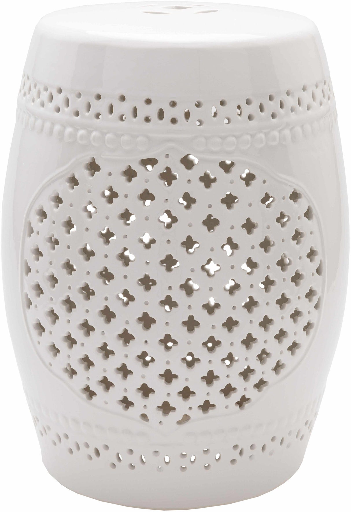 Dechantskirchen White Garden Stool