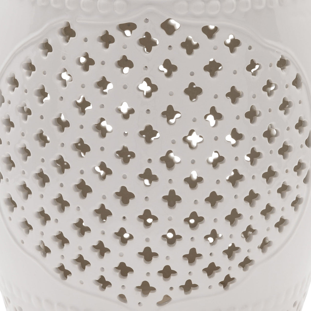 Dechantskirchen White Garden Stool