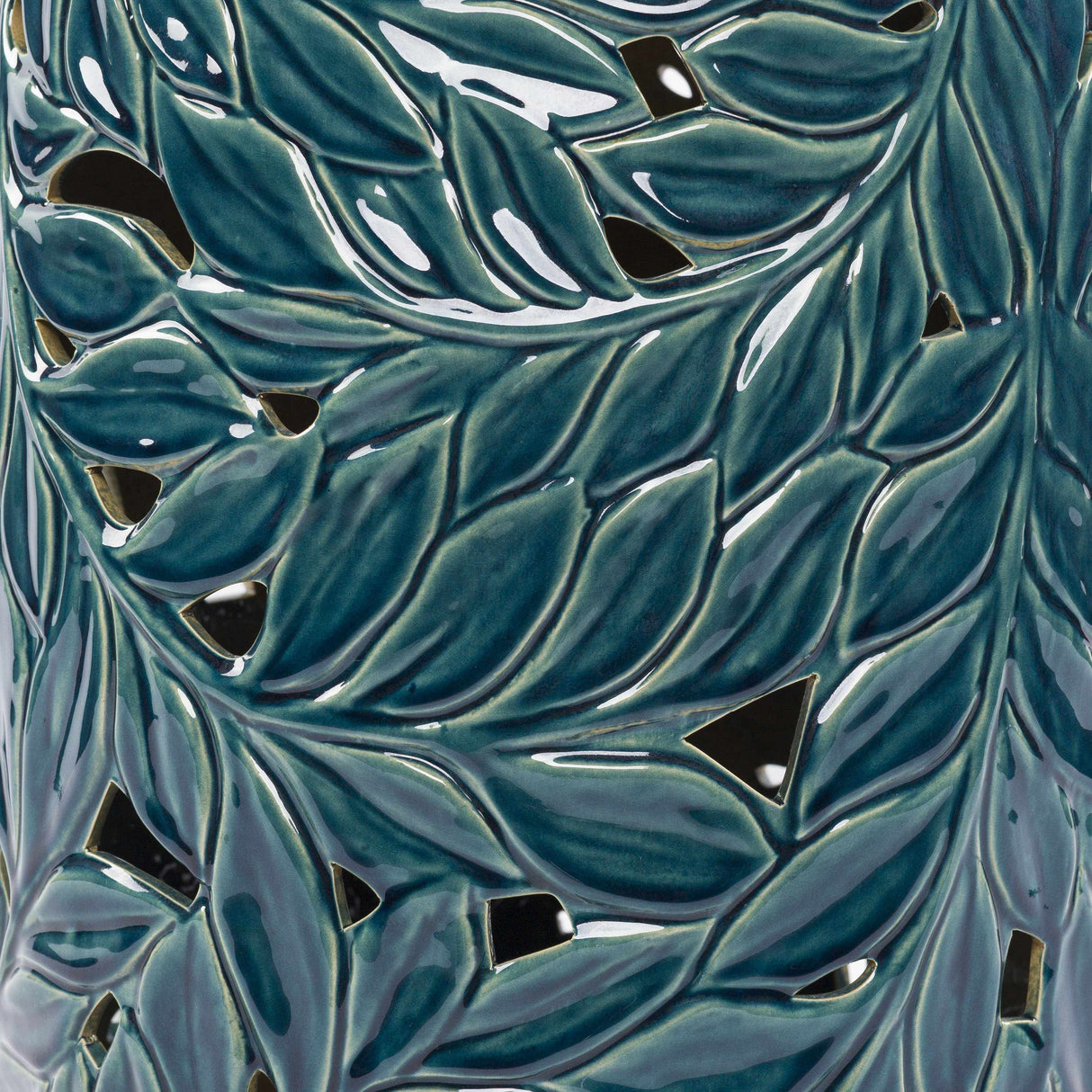 Alpbach Teal Garden Stool