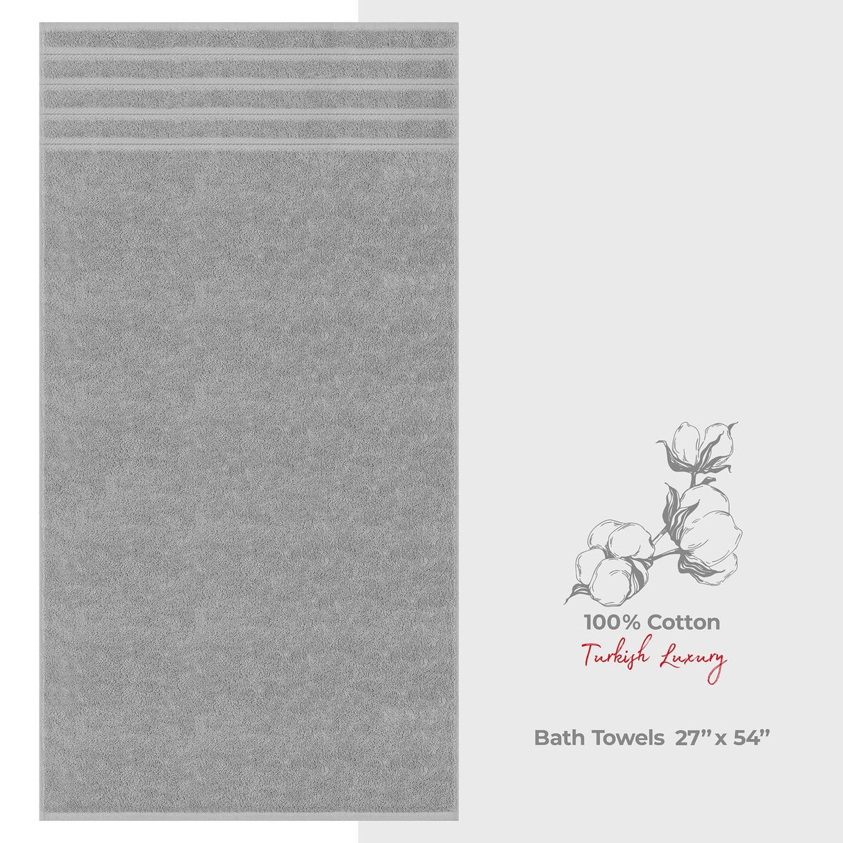 American Soft Linen Single Piece 100% Cotton Turkish Towels with 20 Different Colors, Create Your Set