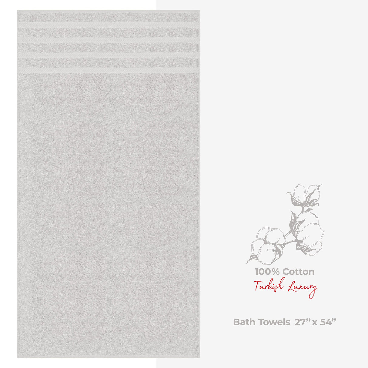 American Soft Linen Single Piece 100% Cotton Turkish Towels with 20 Different Colors, Create Your Set