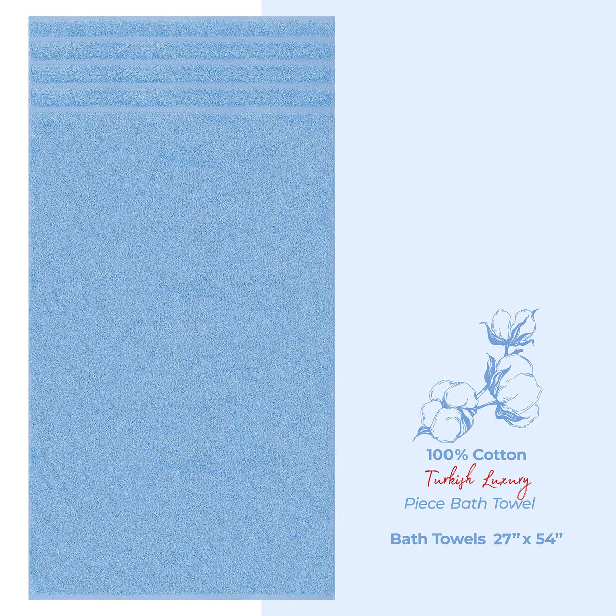 American Soft Linen Single Piece 100% Cotton Turkish Towels with 20 Different Colors, Create Your Set