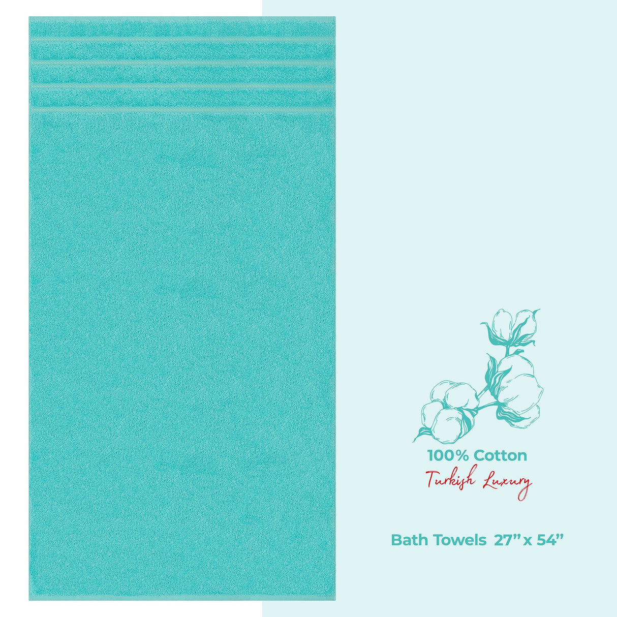 American Soft Linen Single Piece 100% Cotton Turkish Towels with 20 Different Colors, Create Your Set